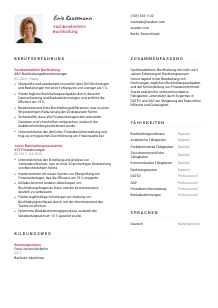 Lebenslauf-Vorlage für Sachbearbeiter*in Buchhaltung #2