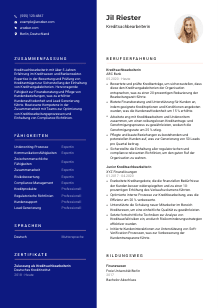 Lebenslauf-Vorlage für Kreditsachbearbeiter*in #3