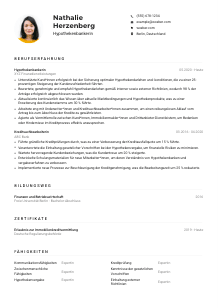 Lebenslauf-Muster für Hypothekenbanker*in
