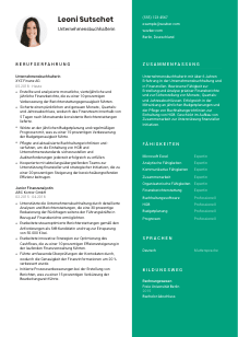Lebenslauf-Vorlage für Unternehmensbuchhalter*in #2