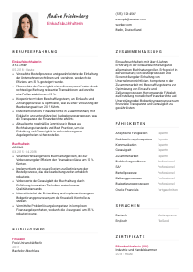 Lebenslauf-Vorlage für Einkaufsbuchhalter*in #2