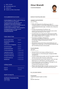 Lebenslauf-Vorlage für Investmentbanker*in #3