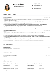 Lebenslauf-Muster für Lohnsachbearbeiter*in