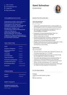 Lebenslauf-Vorlage für Kostenrechner*in #3