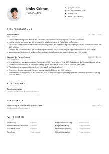 Lebenslauf-Muster für Tierheimleiter*in