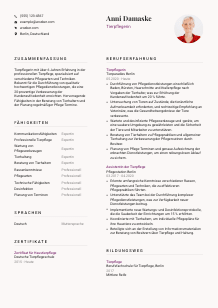 Lebenslauf-Vorlage für Tierpfleger*in #3