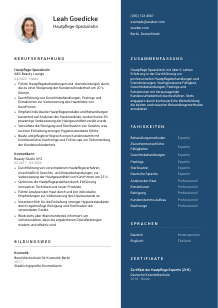 Lebenslauf-Vorlage für Hautpflege-Spezialist*in #2