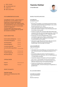 Lebenslauf-Vorlage für Umweltberater*in #3