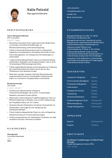 Lebenslauf-Vorlage für Managementberater*in #2