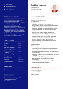 Lebenslauf-Vorlage für Assistent*in der Geschäftsführung #3