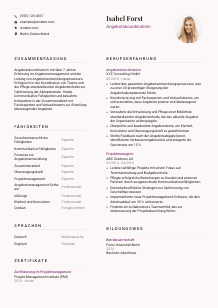 Lebenslauf-Vorlage für Angebotskoordinator*in #3