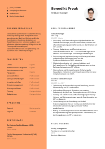 Lebenslauf-Vorlage für Gebäudemanager*in #3