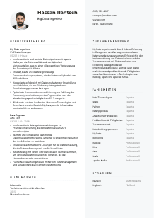 Lebenslauf-Vorlage für Big Data Ingenieur*in #2