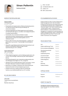 Lebenslauf-Vorlage für Datenarchitekt*in #2