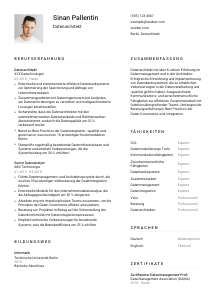 Lebenslauf-Vorlage für Datenarchitekt*in #1
