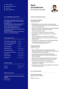 Lebenslauf-Vorlage für Rechenzentrumstechniker*in #3