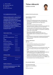 Lebenslauf-Vorlage für Database-Architekt*in #3