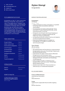 Lebenslauf-Vorlage für Designdirektor*in #3