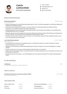 Lebenslauf-Muster für Beschilderungsdesigner*in