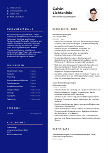 Lebenslauf-Vorlage für Beschilderungsdesigner*in #3