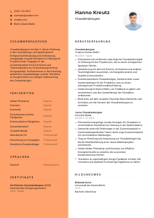 Lebenslauf-Vorlage für Charakterdesigner*in #3