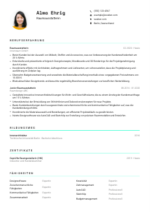 Lebenslauf-Vorlage für Raumausstatter*in #3