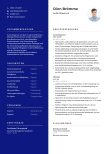 Lebenslauf-Vorlage für Aufsichtsperson #3
