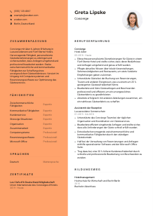 Lebenslauf-Vorlage für Concierge #3