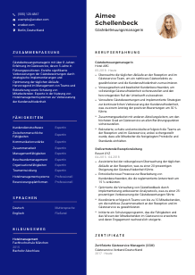 Lebenslauf-Vorlage für Gästebetreuungsmanager*in #3