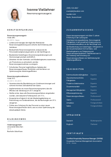 Lebenslauf-Vorlage für Reservierungsmanager*in #2