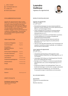 Lebenslauf-Vorlage für Ingenieur*in für Agrartechnik #3