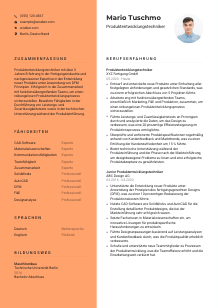 Lebenslauf-Vorlage für Produktentwicklungstechniker*in #3