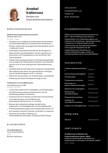 Lebenslauf-Vorlage für Medizinische*r Dokumentationsassistent*in #3