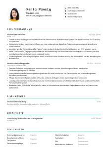 Lebenslauf-Vorlage für Medizinische*r Unterstützungsassistent*in #3