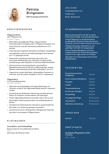 Lebenslauf-Vorlage für Betreuungsassistent*in #2