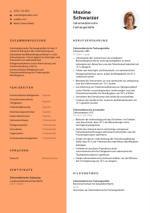 Lebenslauf-Vorlage für Zahnmedizinische*r Fachangestellte*r #3