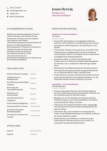 Lebenslauf-Vorlage für Medizinische*r Operationspfleger*in #3