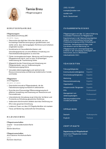 Lebenslauf-Vorlage für Pflegemanager*in #2