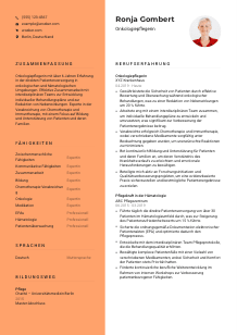 Lebenslauf-Vorlage für Onkologiepfleger*in #3
