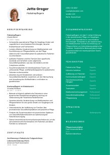 Lebenslauf-Vorlage für Pädiatriepfleger*in #2