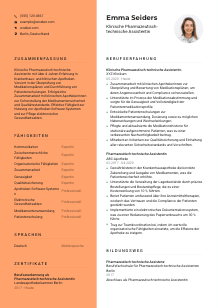 Lebenslauf-Vorlage für Klinische*r Pharmazeutisch-technische*r Assistent*in #3
