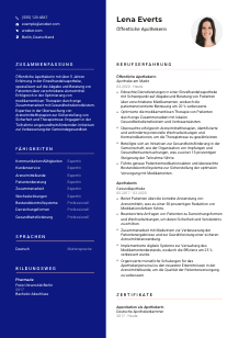Lebenslauf-Vorlage für Öffentliche*r Apotheker*in #3