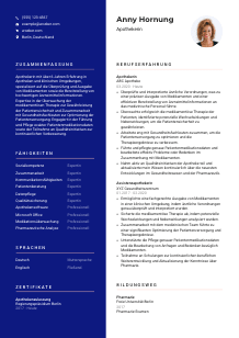 Lebenslauf-Vorlage für Apotheker*in #3