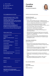 Lebenslauf-Vorlage für Verhaltenstherapeut*in #3