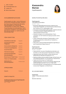 Lebenslauf-Vorlage für Ergotherapeut*in #3