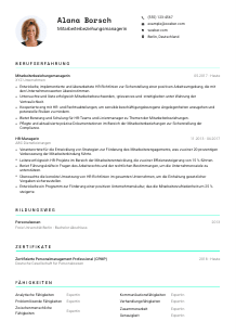 Lebenslauf-Vorlage für Mitarbeiterbeziehungsmanager*in #3