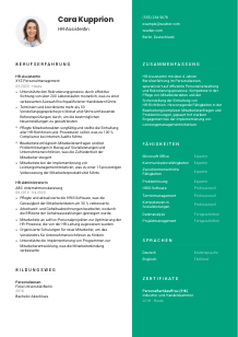 Lebenslauf-Vorlage für HR-Assistent*in #2