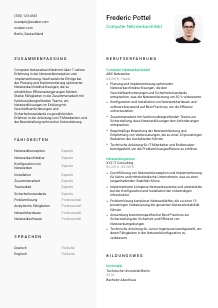 Lebenslauf-Vorlage für Computer Netzwerkarchitekt*in #2