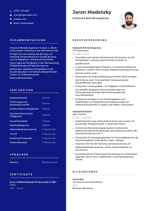 Lebenslauf-Vorlage für Netzwerk Betriebsingenieur*in #3