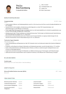 Lebenslauf-Vorlage für Computertechniker*in #3